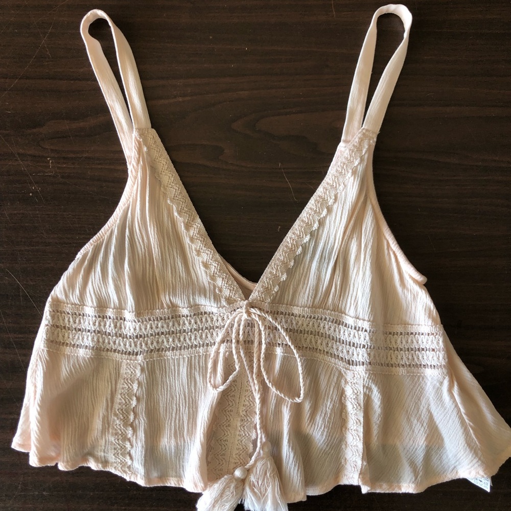 Forever 21 Blush Pink crop top